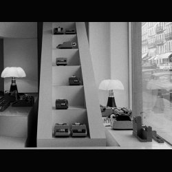 PIPISTRELLO . BLACK  . OLIVETTI PARIS 1965