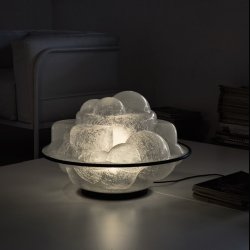 PROFITEROLLE LAMPE SKULPTUR SERGIO ASTI 1968 