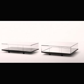 COLLECTOR VITRINE SOFABORD GLAS ITALIA