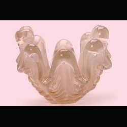 ERCOLE BAROVIER  SHELL VASE . SOLD