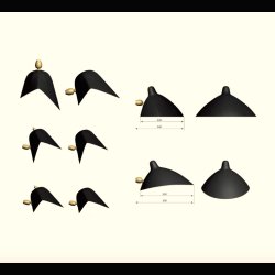 SERGE MOUILLE FORSKELLIGE SK�RME