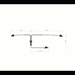 SERGE MOUILLE WALL LAMP 3 ARMS