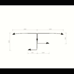 SERGE MOUILLE WALL LAMP 4 ARMS