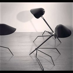 SERGE MOUILLE TRIPOD TABLE LAMP