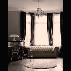 BERTOIA BAR STOOL . CHROME . KNOLL