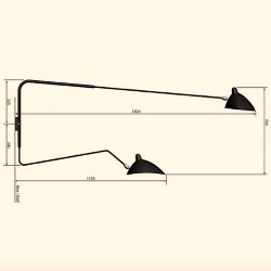 V�GLAMPE SERGE MOUILLE 1954