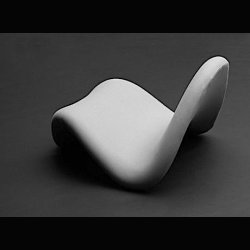 TONGUE CHAIR . BY PIERRE PAULIN .  