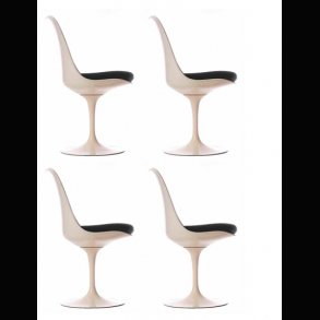 SAARINEN TULIP SIDECHAIR .  KNOLL