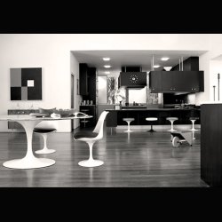 SAARINEN TULIP CHAIR . KNOLL