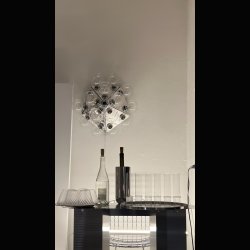  VASE . 24 CM H . POLISHED STEEL . ART DECO