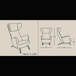 ARDEA CHAIR . CARLO MOLLINO 1944 . ZANOTTA