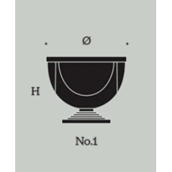 ART DECO  URN . CAST ALU. 42 CM  . 35 CM HIGH 