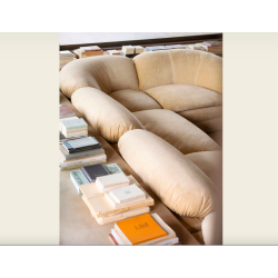 BUTTER SOFA .  BY FAYE TOOGOOD 