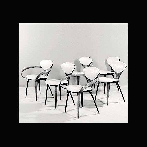 NORMAN CHERNER CHAIRS . upholstered leather FURNITURE