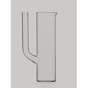  GLASS JUG . MADE IN ITALY 