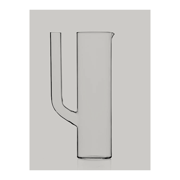  GLASS JUG . MADE IN ITALY 