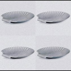 SHELL OBJECT . CAST ALUMINIUM . 49 CM 