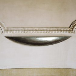 CIOTOLA CONSOLE SILVER  . 140 CM . COLLECTORS PIECE . BY META MEMPHIS 