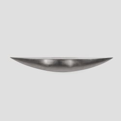 CIOTOLA CONSOLE SILVER  . 140 CM . COLLECTORS PIECE . BY META MEMPHIS 
