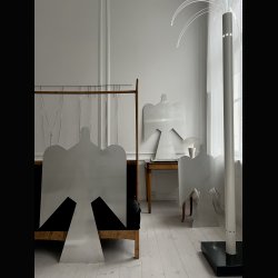 LITTLE DOVE WITH A BIG PEACEFUL STATEMENT . 120 CM DOVE . 