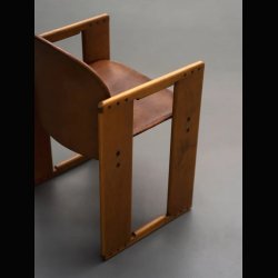 DIALOGO CHAIR wood . BY SCARPA 