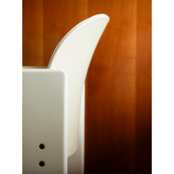 DIALOGO ARMCHAIR .  by Scarpa . white laquered edition