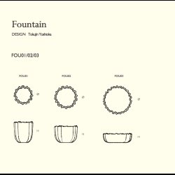FOUNTAIN TABLE . TOKUJIN YOSHIOKA 
