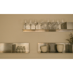 FRAMA . RIVET LARGE METAL SHELF . BY TRAMPEDACH