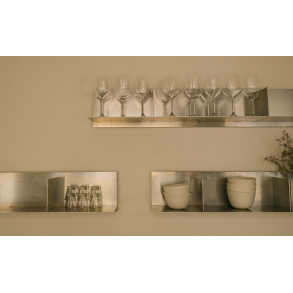 FRAMA . RIVET LARGE METAL SHELF . BY TRAMPEDACH