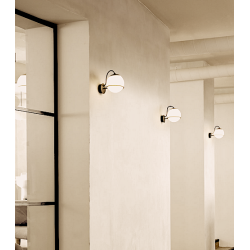 GINO SARFATTI . WALL LAMP . BLACK . 50 % OFF . 1 PIECE LEFT 