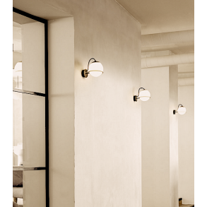 GINO SARFATTI . WALL LAMP . BLACK . 50 % OFF . 1 PIECE LEFT 