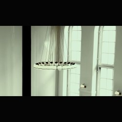 GINO SARFATTI CHANDELIER . ASTEP 