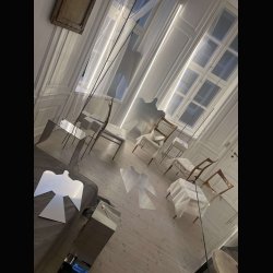 LITTLE DOVE . WITH A BIG PEACEFUL STATEMENT . 120 CM 