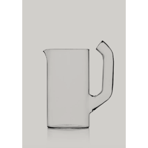 GLASS JUG . MADE IN ITALY