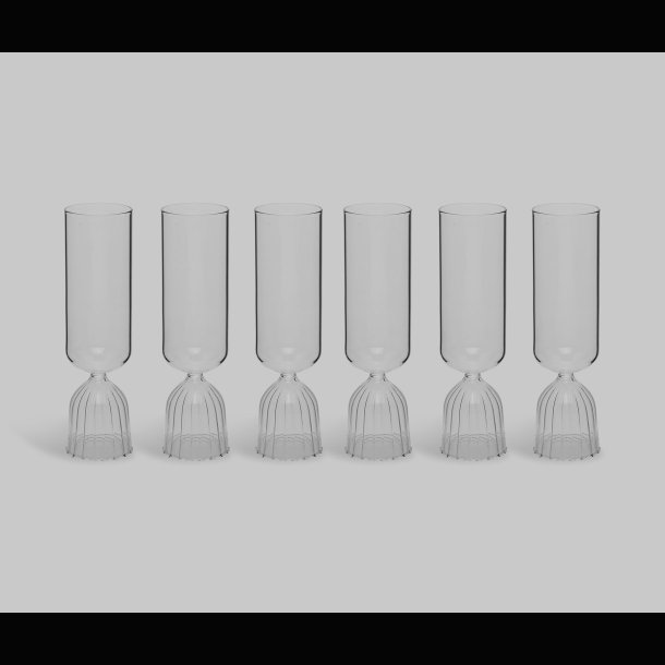 CHAMPAGNE FLUTE . MADE IN ITALY