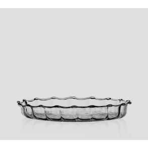 VENEZIA GLASS PLATE . HANDMADE IN ITALY