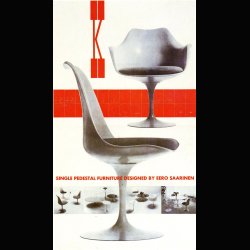 SAARINEN  . TULIP SIDE CHAIR  . KNOLL 