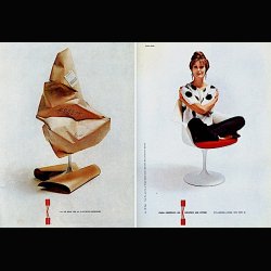 TULIP CHAIR  .  KNOLL 