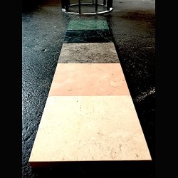  STOOL &amp; SIDE TABLE . GLASS VERSION 