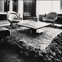 PLATNER EASY CHAIR  .  INTERIOR WARREN PLATNER  