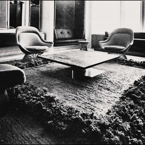 PLATNER EASY CHAIR  .  INTERIOR WARREN PLATNER  