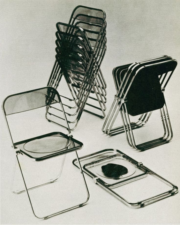 PLIA CHAIR . BY GIANCARLO PIRETTI . ITALY - FURNITURE - SACRECOEUR