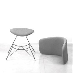 REVERSIVEL CHAIR velvet. MARTIN EISLER &amp; CARLO HAUNER
