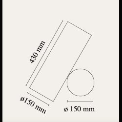 SAWARU FLOOR LAMP  white . BY NENDO