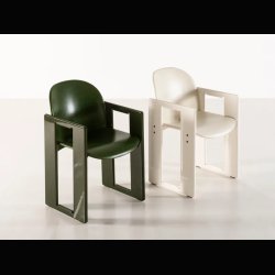 DIALOGO ARMCHAIR .  by Scarpa . white laquered edition