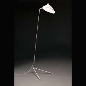 SERGE MOUILLE FLOOR LAMP WHITE EDITION 1957