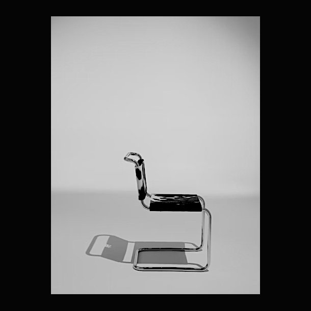 SPOLETO HAIRY LEATHER CHAIR . BY KNOLL