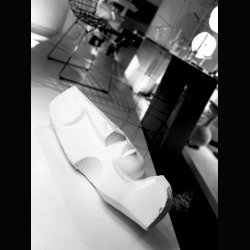 ABSTRACT STONE SCULPTURE 