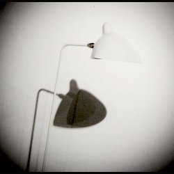 SERGE MOUILLE FLOOR LAMP WHITE EDITION 1957