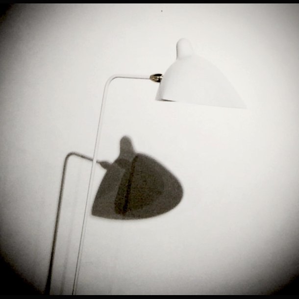 SERGE MOUILLE FLOOR LAMP WHITE EDITION 1957